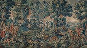 Hunting Landscape Wallpaper Forest Vintage Wall Mural design