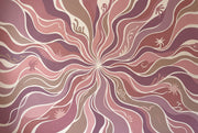 Mid Century Modern Wallpaper Retro Abstract Wall Mural design