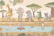 Animals Wallpaper Nature Cartoon Wall Mural design