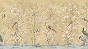 Oriental Wallpaper Birds Floral Wall Mural design