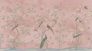 Chinoiserie Wallpaper Birds Floral Wall Mural design