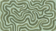 Muted Green Wallpaper Abstract Calming Wall Mural design