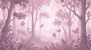 Forest Wallpaper Deer Whimsical Wall Decor design