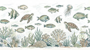 Underwater Wallpaper Marine Life Fish Removable Wall Decor design
