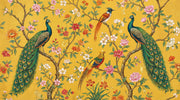 Peacocks Wallpaper Floral Birds Wall Mural design