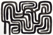Mid Century Modern Wallpaper Retro Minimalist Wall Mural design