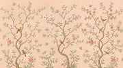 Chinoiserie Floral Wallpaper Vintage Nature Wall Mural design