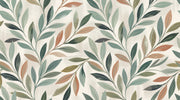 Shades Of Green Wallpaper Leaf Wall Mural design