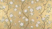 Floral Wallpaper Birds Traditional Wall Mural design