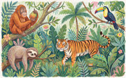 Jungle Vibe Wallpaper Shades Of Green Tropical Wall Mural design
