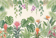 Bird Of Paradise Wallpaper Tropical Botanical Wall Mural design