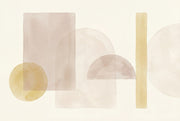 Abstract Wallpaper Geometric Removable Watercolor Wall Decor design
