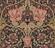 Vintage Floral Wallpaper Dark Botanical Pattern Wall Mural design