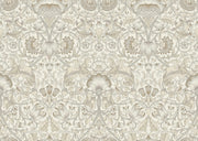 Vintage Floral Wallpaper Cream Damask Pattern Wall Mural design