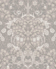 Vintage Floral Wallpaper Neutral Botanical Pattern Wall Mural design
