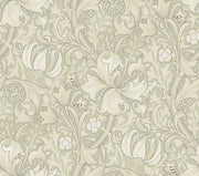 Vintage Floral Wallpaper Sage Botanical Vines Wall Mural design