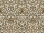 Vintage Floral Wallpaper Ornate Leaf Pattern Wall Mural design