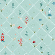 Lighthouse Wallpaper Underwater Coastal Decorative Mural design