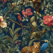 Tropical Wallpaper Flora Fauna Decorative Mural design