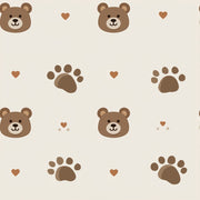 Bears Wallpaper Cartoon Hearts Removable Wall Decor design